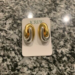 J. Crew Mixed-Metal Stud Earrings